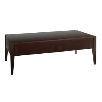 Soko Bamboo Rectangular 2 Drawer Coffee Table in