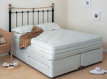 Sprung Slumber Opal Shield Divan and Mattress