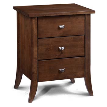 Sumatra 3 Drawer Bedside Chest