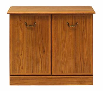 Furniture123 Templeton 2 Door Small Sideboard in Teak