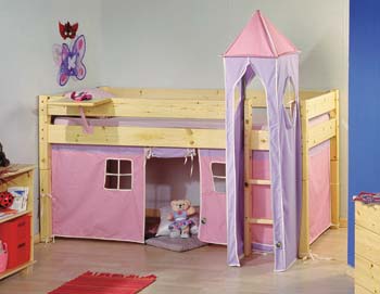 Thuka Maxi 10 - Midsleeper with Pink Tent and Square Tower