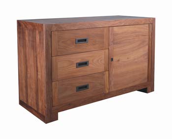 Furniture123 Tribek Sheesham Small Sideboard - WHILE STOCKS