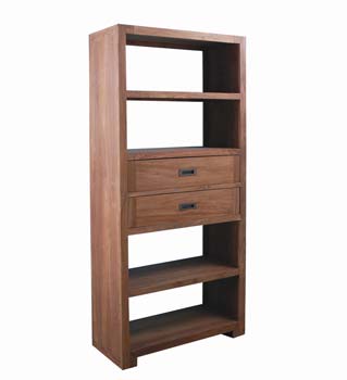 Tribek Sheesham Wide Bookcase - WHILE STOCKS LAST!