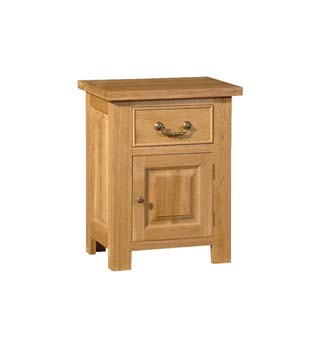 Victoria Oak Bedside Cabinet