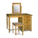 Amalfi Pine Dressing Table Set