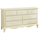 Ambiance krystal white 7-Drawer Chest