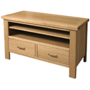 Avalon oak TV unit