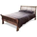 Brooklyn Reclaimed Oak Sleigh Bed