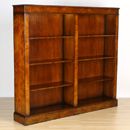 FurnitureToday Burr Open Double Bookcase