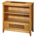 FurnitureToday Cafe Oak Low Bookcase 