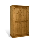 Chunky Pine Kenilworth Double Wardrobe