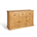 FurnitureToday Chunky Pine Large Sideboard