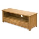 Contemporary Oak Large TV Cabinet