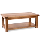 Cotswold Rustic Oak Coffee Table