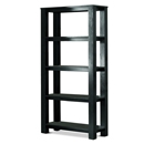 FurnitureToday Cuba Black Ash Bookcase