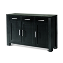 FurnitureToday Cuba Black Ash Sideboard