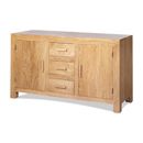 FurnitureToday Cuba Oak Living Large Sideboard