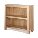 FurnitureToday Cuba Oak Living Low Bookcase