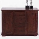 FurnitureToday Cube mahogany Compact sideboard