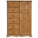 Devon Pine 6 drawer tallboy