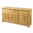 Dijon French oak 3 door sideboard