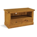 Distressed Oak Standard TV Unit