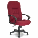 Dresden high back fabric executive armchair