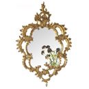 Gilt Rococo mirror