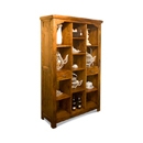 FurnitureToday Granary Acacia Open Bookcase