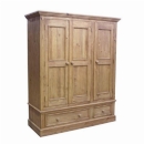 Harringworth Three Door Wardrobe