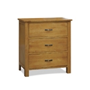 Havana Light Oak 3 Drawer Chest