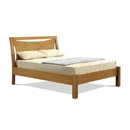 Havana Light Oak Sleigh Bed