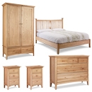 Hudson Oak Bedroom Set