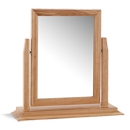 Hudson Oak Dressing Table Mirror