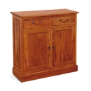 FurnitureToday Island Solid Teak 2 Door Richmond Sideboard 