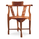 Island Solid Teak Corner Chair 