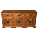 FurnitureToday Jali Block 3 door sideboard