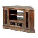 Jali capsule dark Indian corner TV-DVD-CD chest