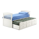 Julian Bowen Hornblower White Cabin Bed