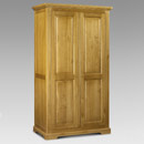 Julian Bowen Sheraton Pine 2 door wardrobe