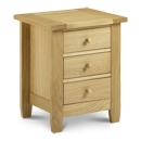 Lyndhurst 3 Drawer Bedside