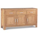 FurnitureToday Lyon Oak Large Sideboard