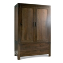 Lyon Walnut Large Double Wardrobe