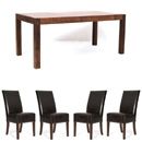 Madison Square Walnut wood Dining Set