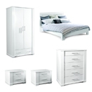 Metro White Bedroom Set