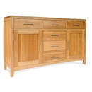 FurnitureToday Milano Oak Wide Sideboard Base