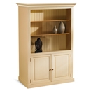 FurnitureToday Mottisfont Painted Pine 2 Door Bookcase