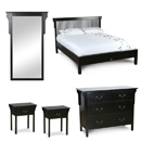 New England Black Bedroom Set