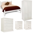 One Range White Painted Bedroom Set