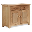 FurnitureToday Portland Ash 2 Door Sideboard